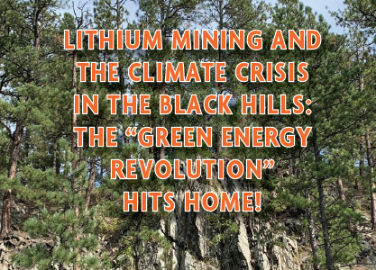 HOT OFF THE PRESS – LITHIUM MINING AND THE CLIMATE CRISIS – CONFERENCE REPORT IS HERE!